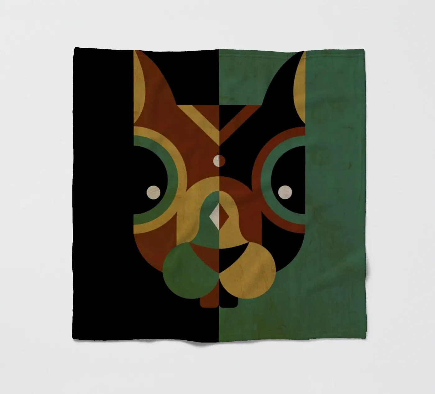 Squirrel Fleecedecke von Oscar Odd Diodoro