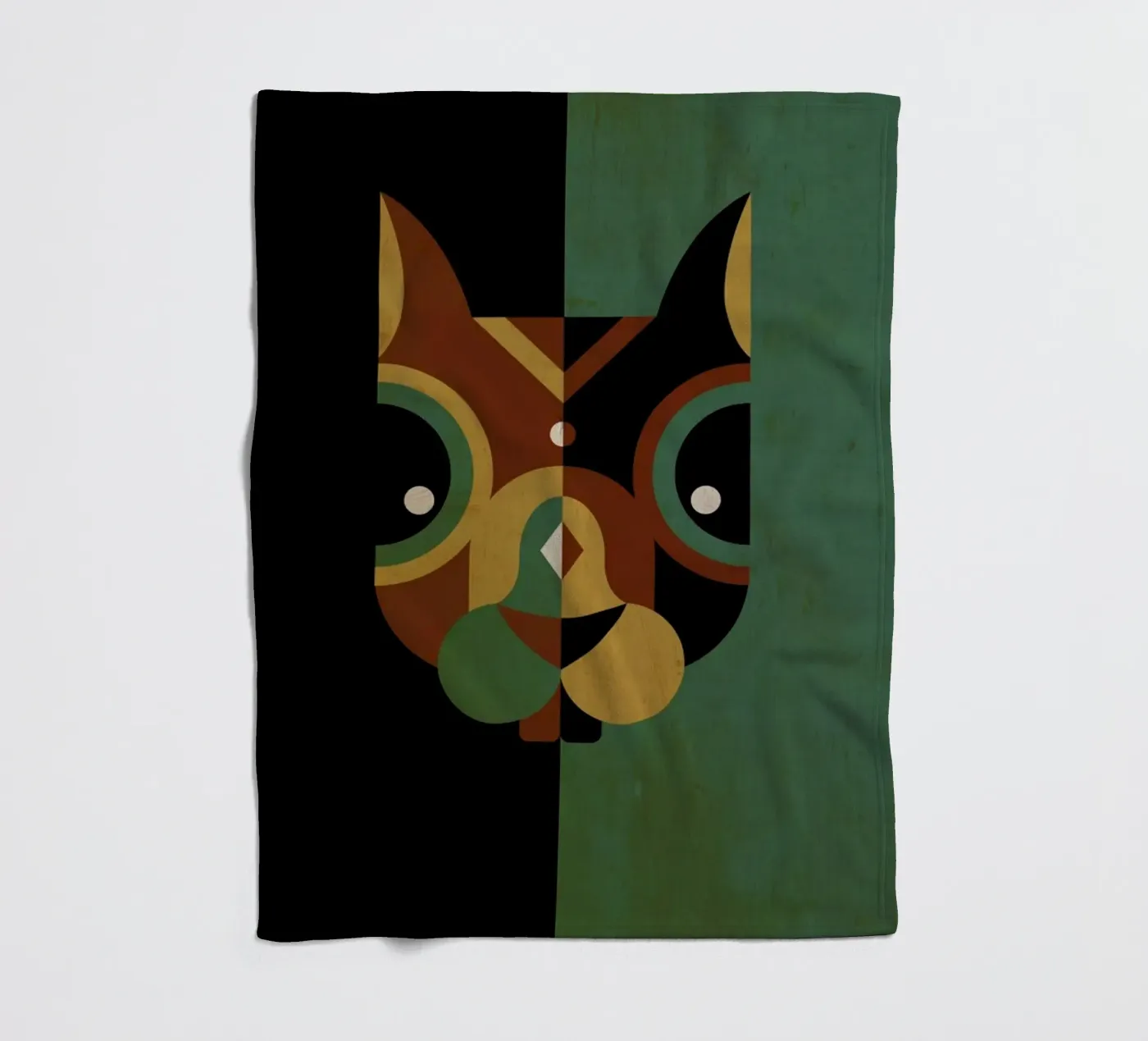 Squirrel Fleecedecke von Oscar Odd Diodoro