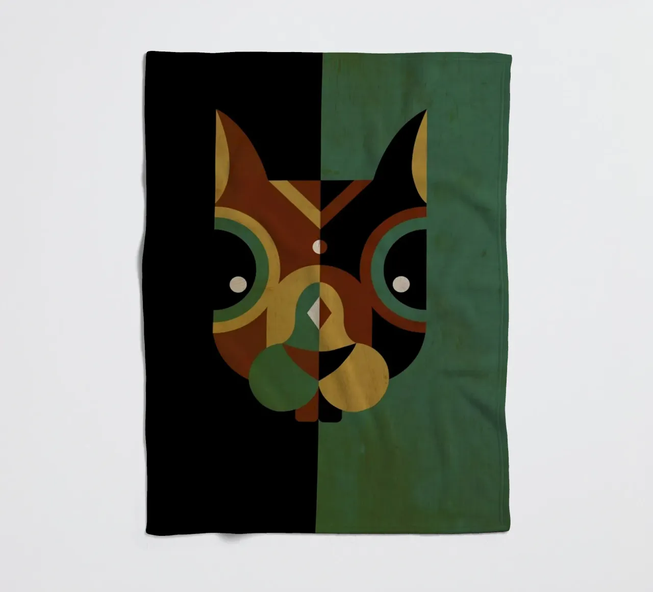 Squirrel Fleecedecke von Oscar Odd Diodoro