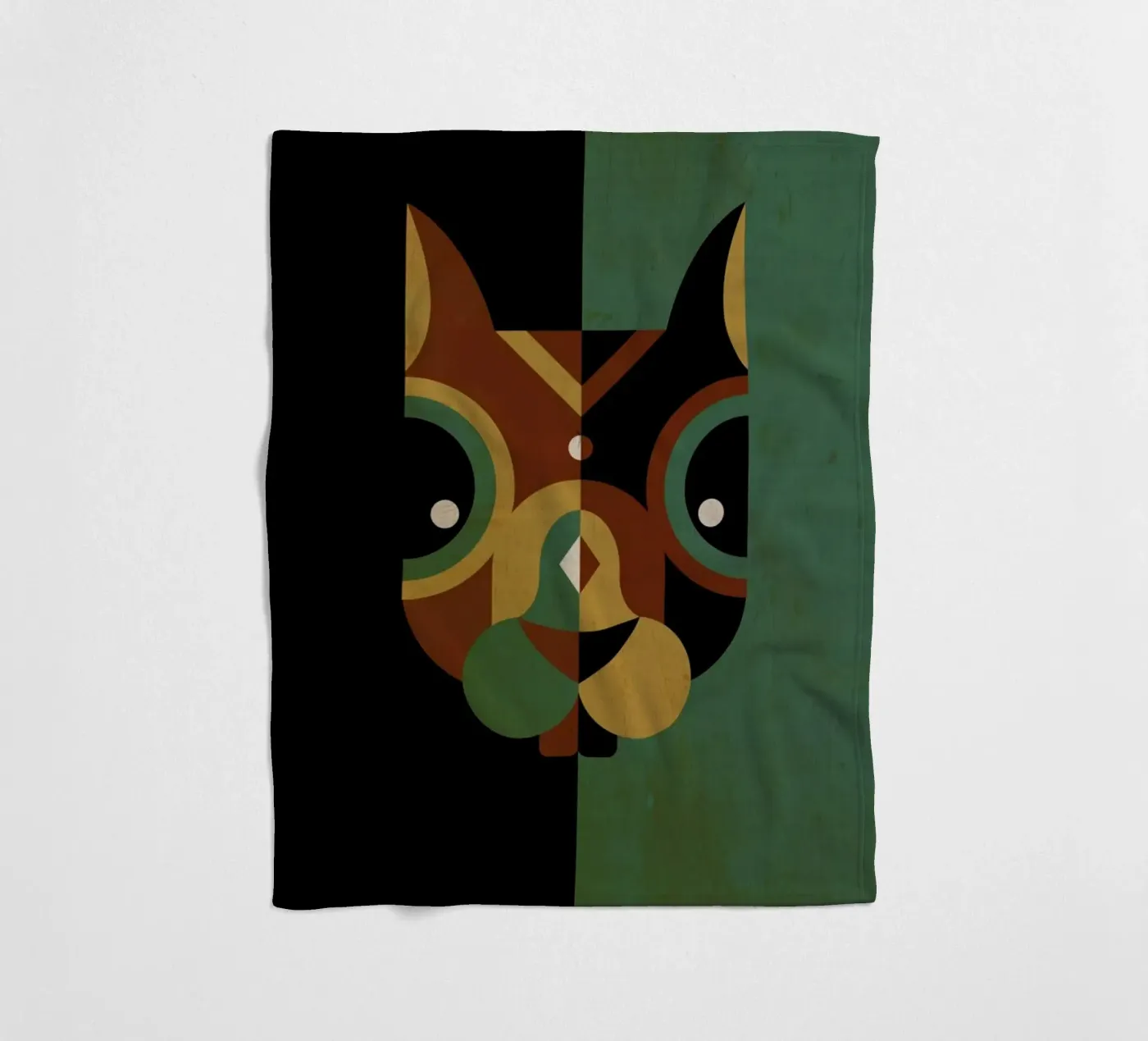 Squirrel Fleecedecke von Oscar Odd Diodoro