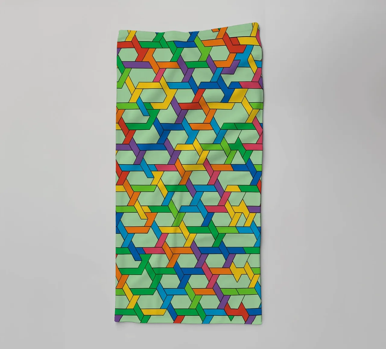 abstract webbing line vector towel by oneway
