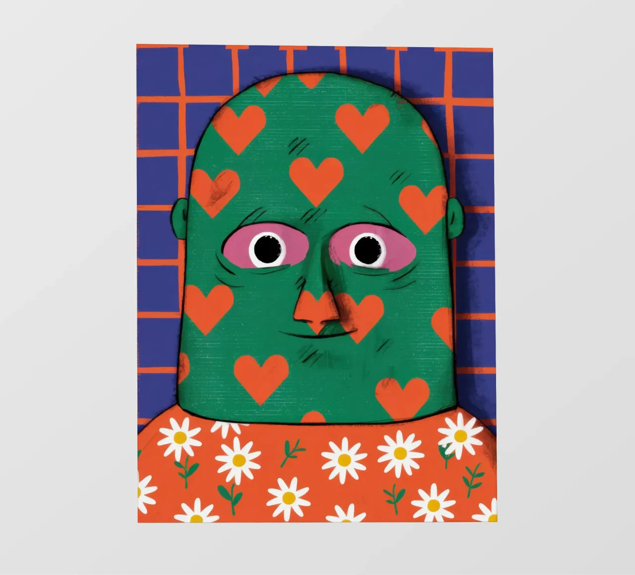 Amico dal cuore verde telo in pvc da Arcane Lines