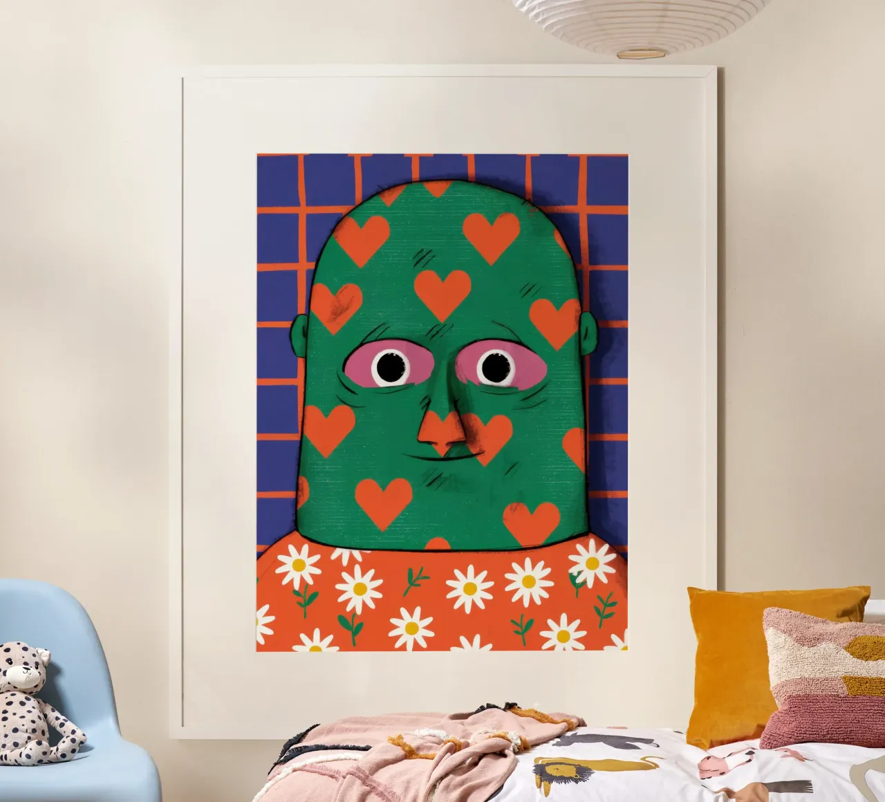 Amico dal cuore verde poster da Arcane Lines