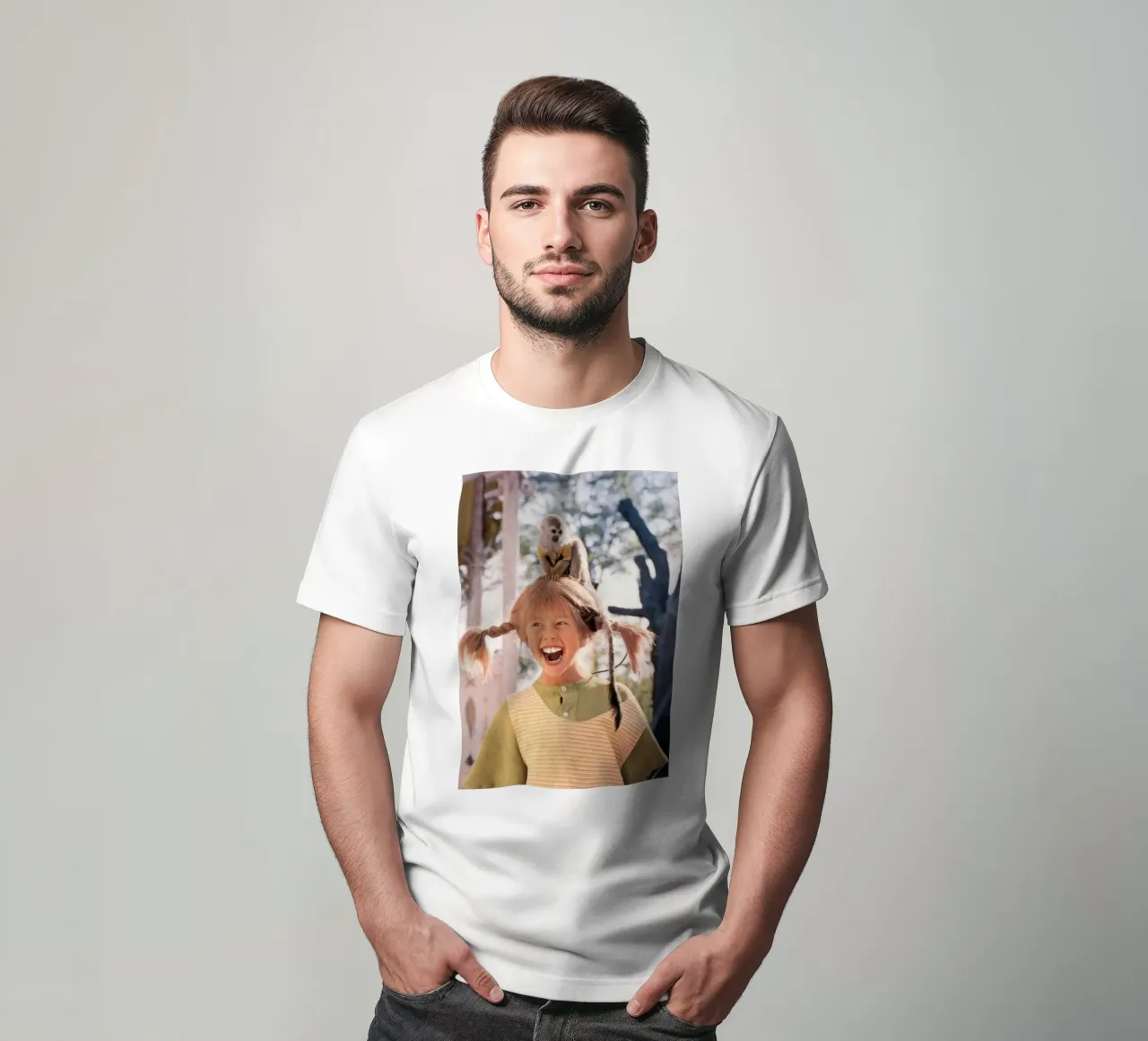 poster di pippi langstrumpf t-shirt da Earl Beeman