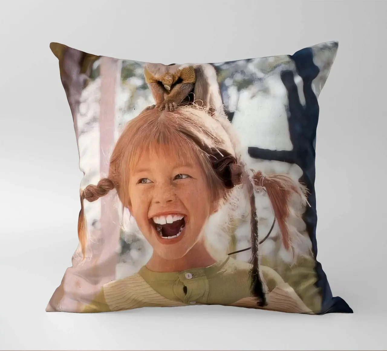 poster di pippi langstrumpf cuscino da Earl Beeman