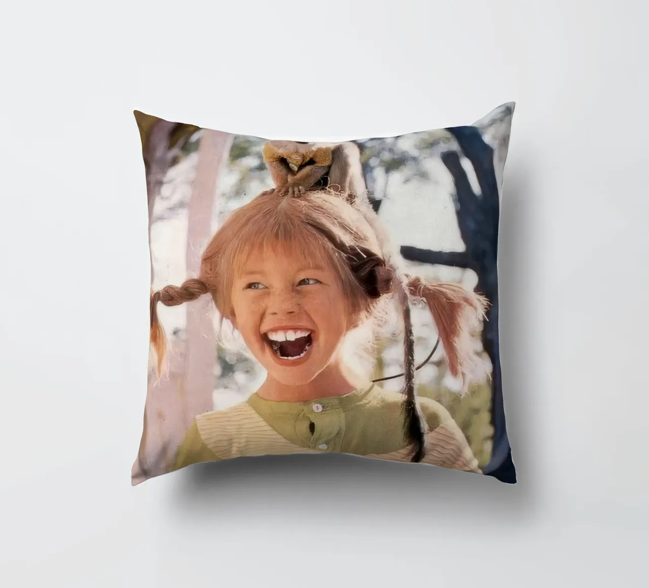 poster di pippi langstrumpf cuscino da Earl Beeman