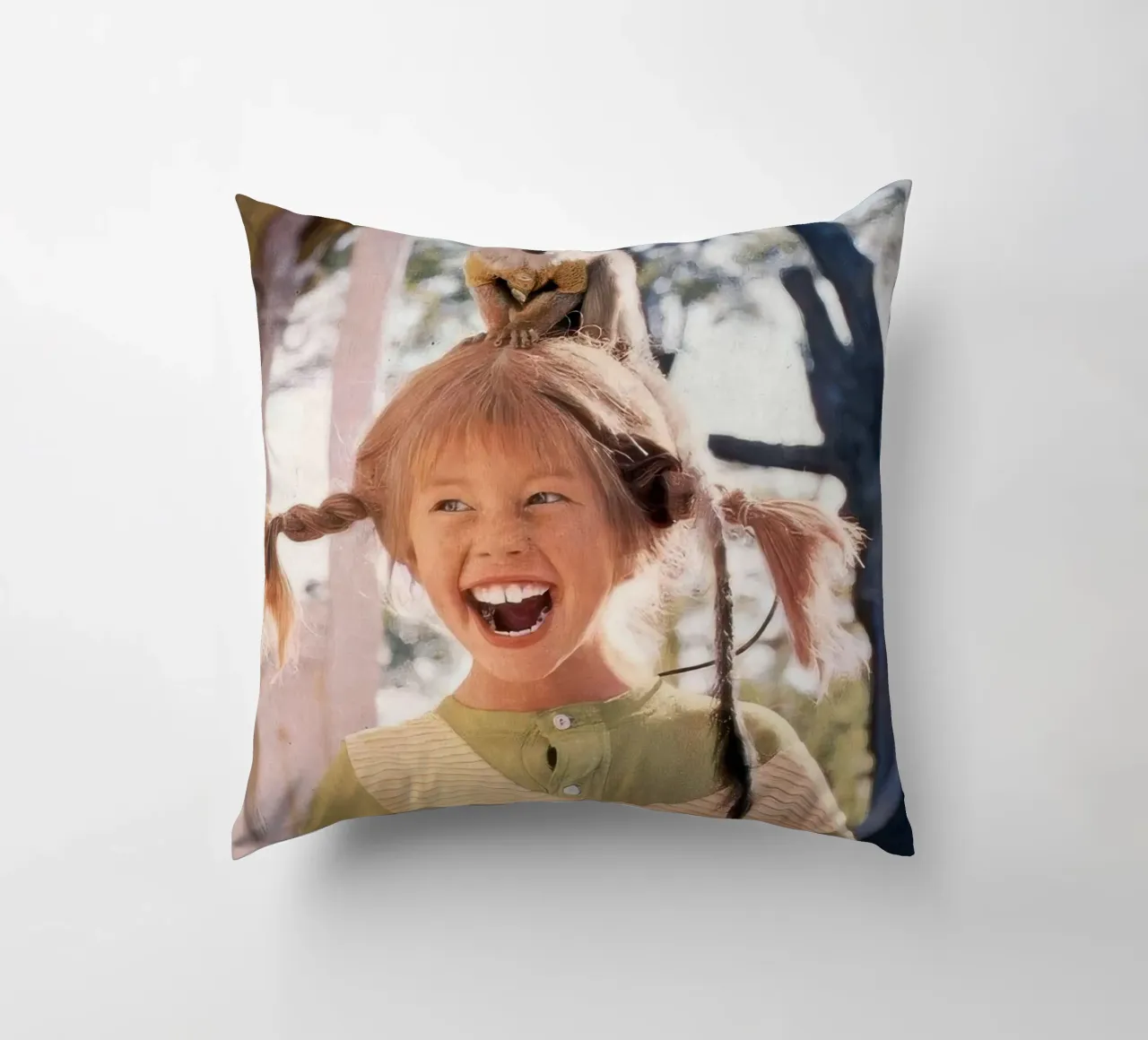 poster di pippi langstrumpf cuscino da Earl Beeman