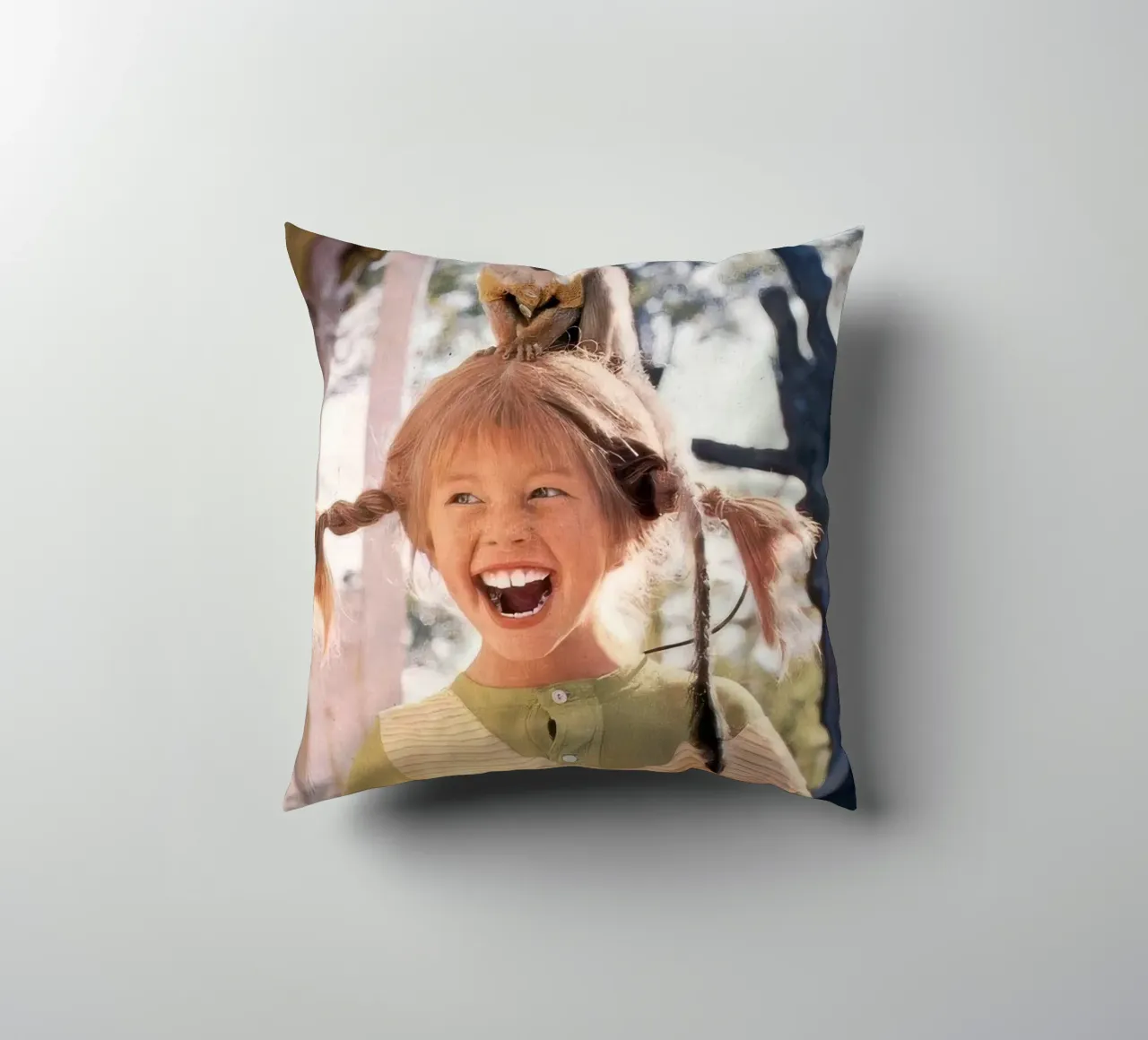 poster di pippi langstrumpf cuscino da Earl Beeman