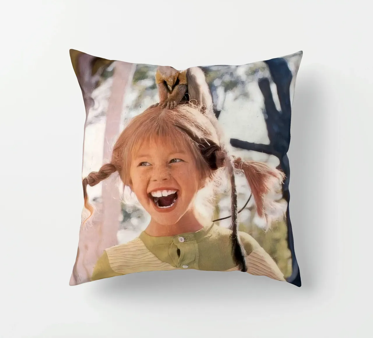 poster di pippi langstrumpf cuscino da Earl Beeman