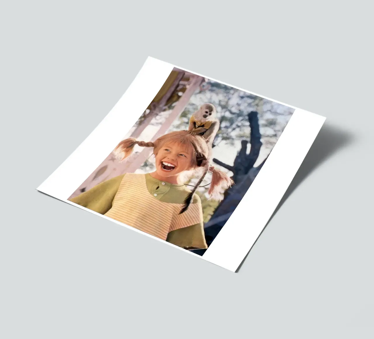 pippi langstrumpf poster sticker sheet by Earl Beeman