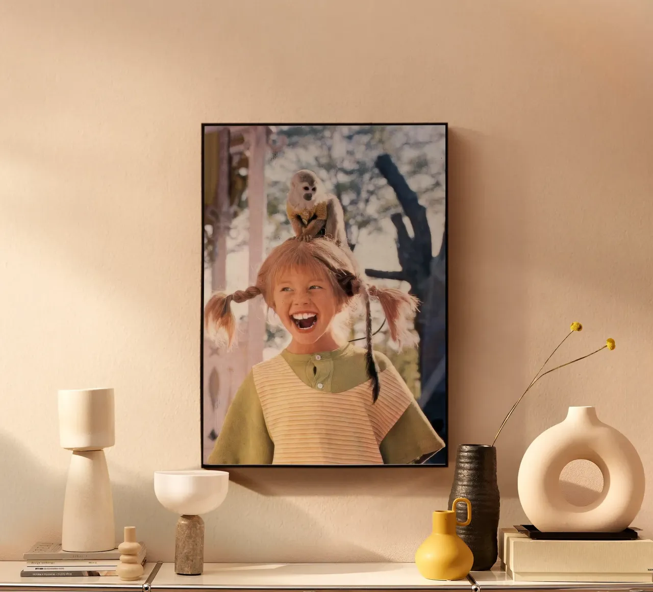 poster di pippi langstrumpf plexiglass da Earl Beeman