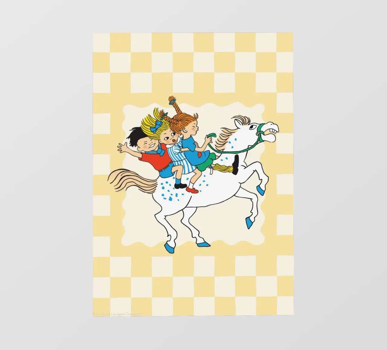 Pippi Calzelunghe telo in pvc da Earl Beeman