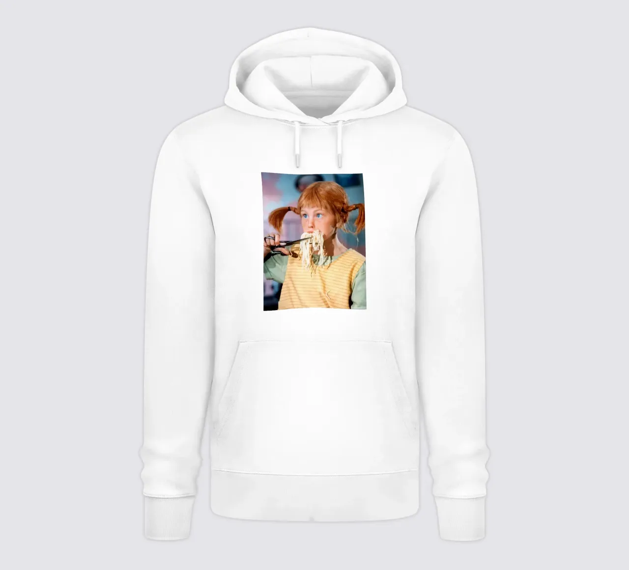 Pippi Calzelunghe pp felpa con cappuccio da Earl Beeman