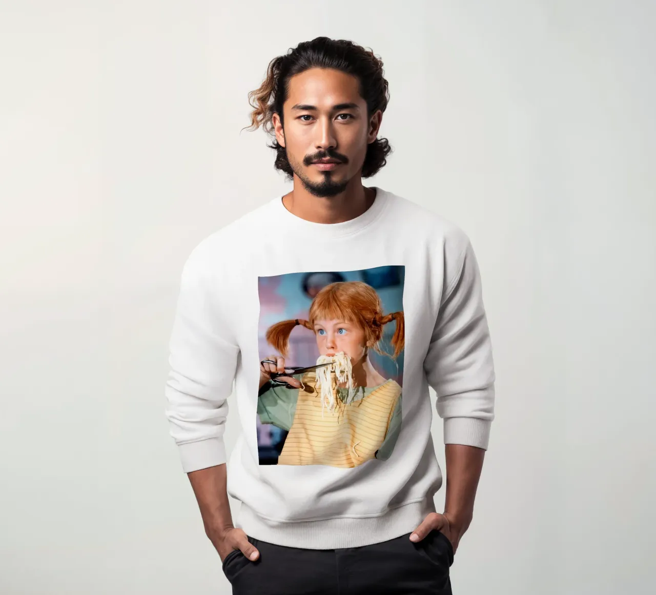 Pippi Calzelunghe pp felpa da Earl Beeman