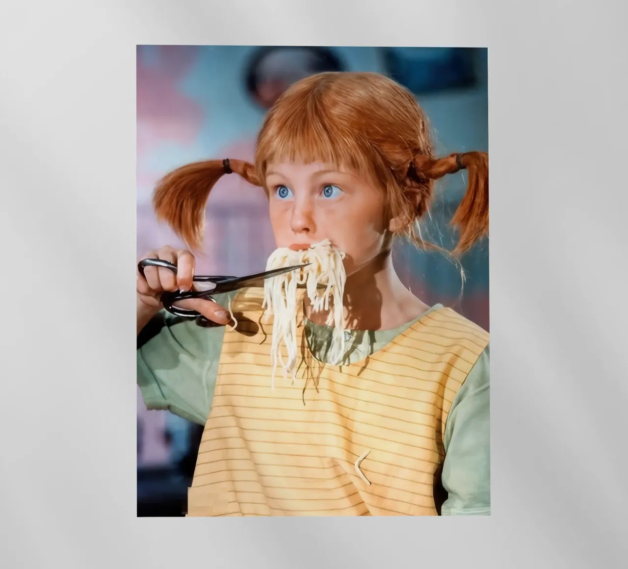 Pippi Calzelunghe pp pellicola backlit da Earl Beeman