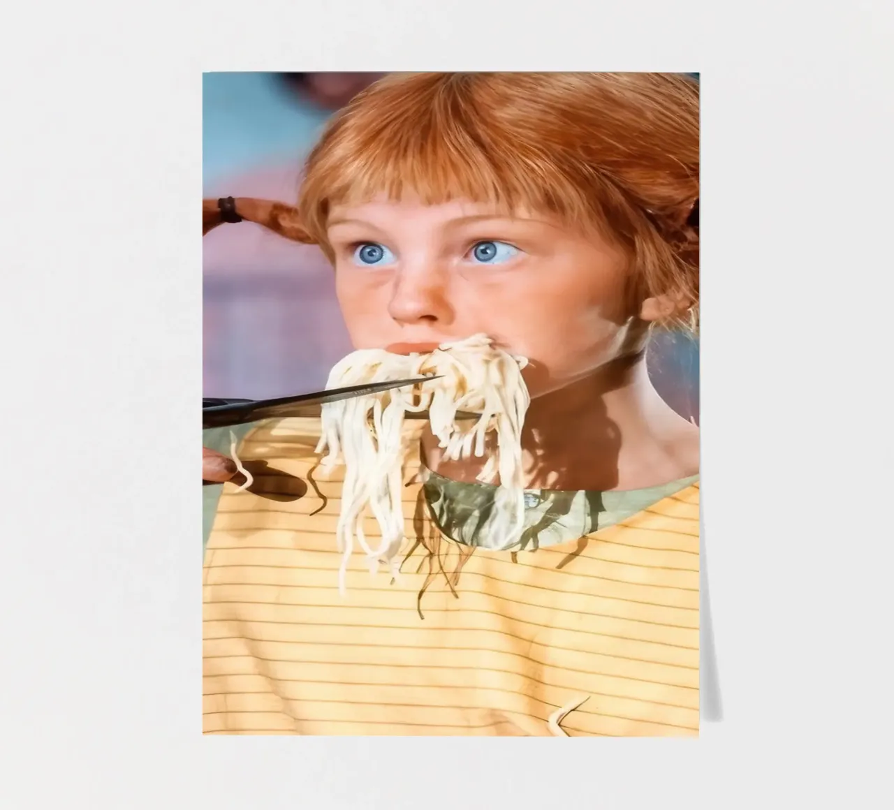 Pippi Calzelunghe pp foglio adesivo da Earl Beeman