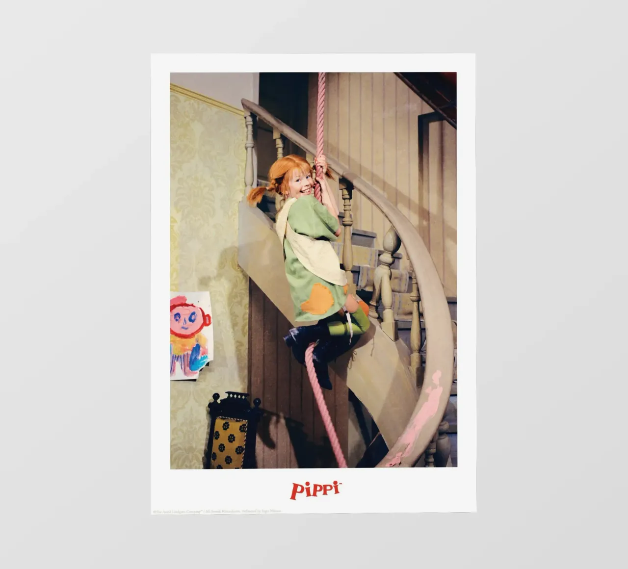 Pippi Calzelunghe si arrampica telo in pvc da Earl Beeman