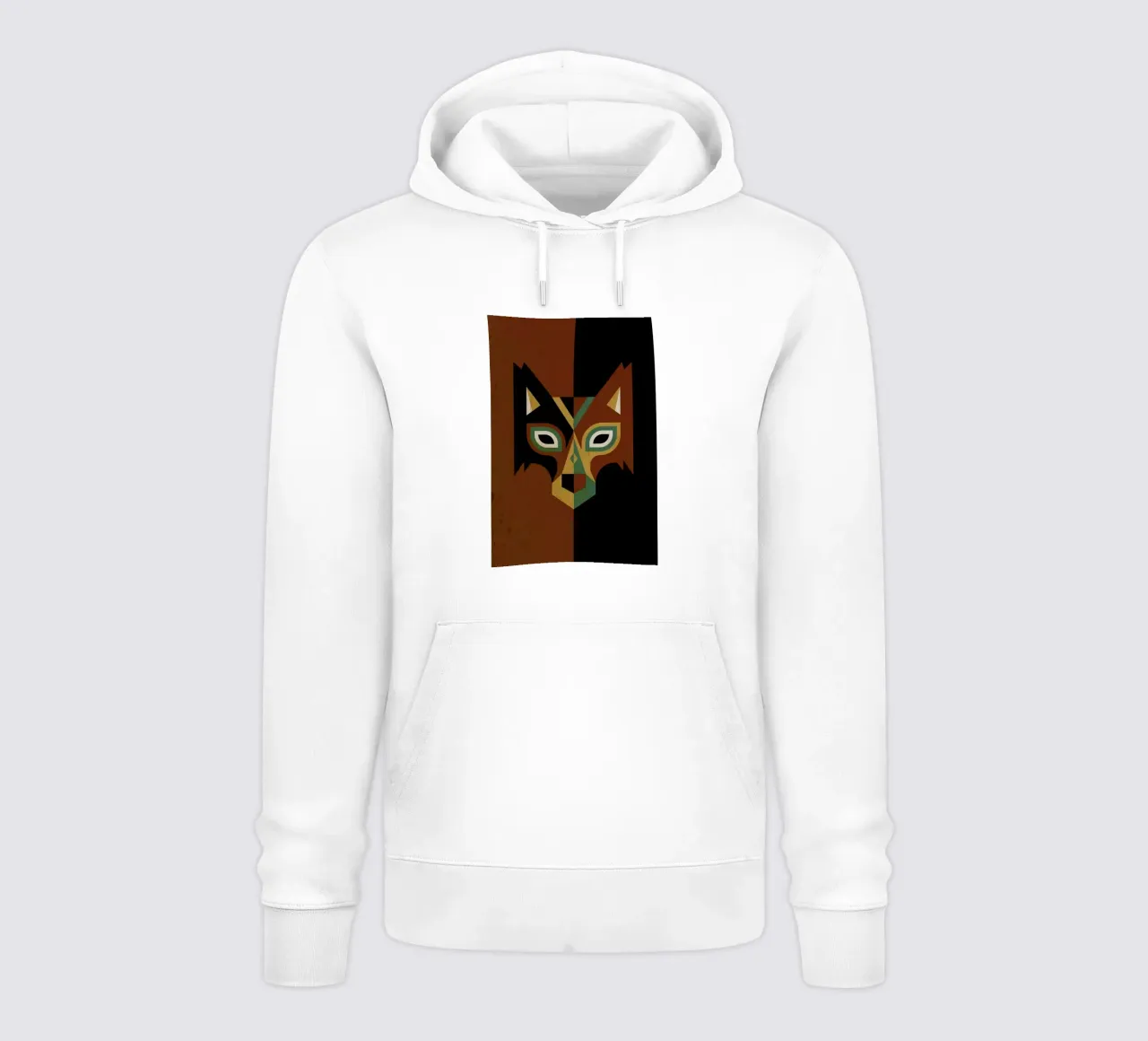 Wolf felpa con cappuccio da Oscar Odd Diodoro