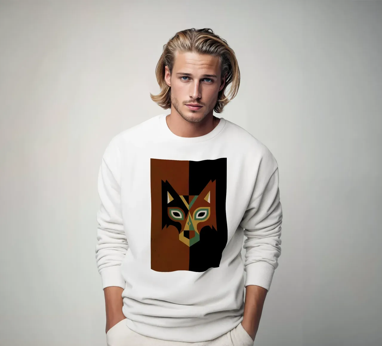 Wolf felpa da Oscar Odd Diodoro