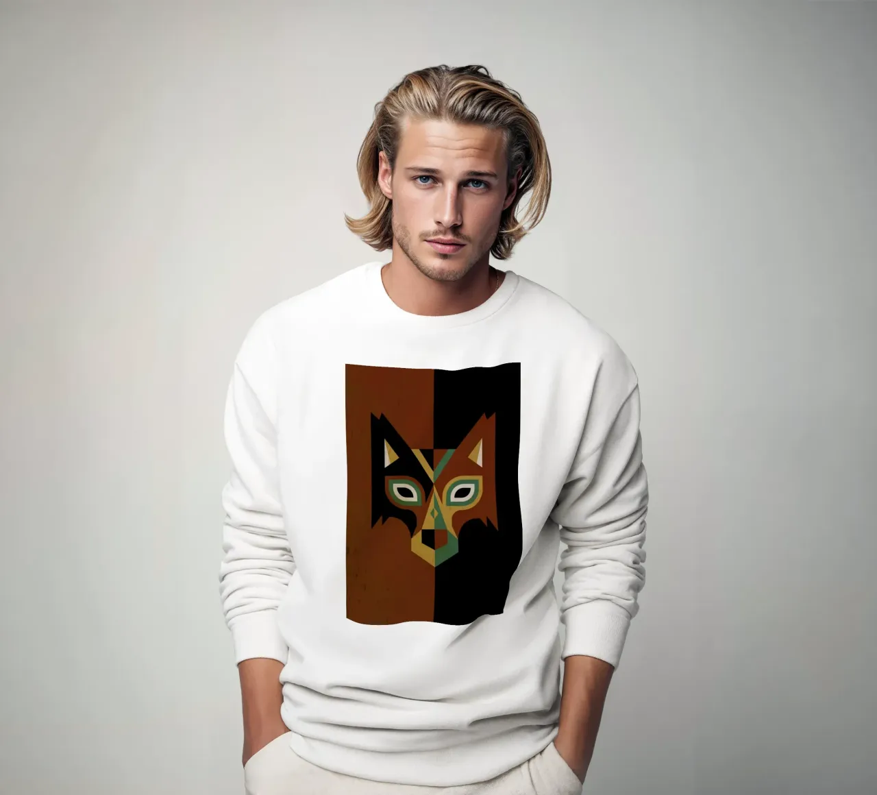 Wolf felpa da Oscar Odd Diodoro