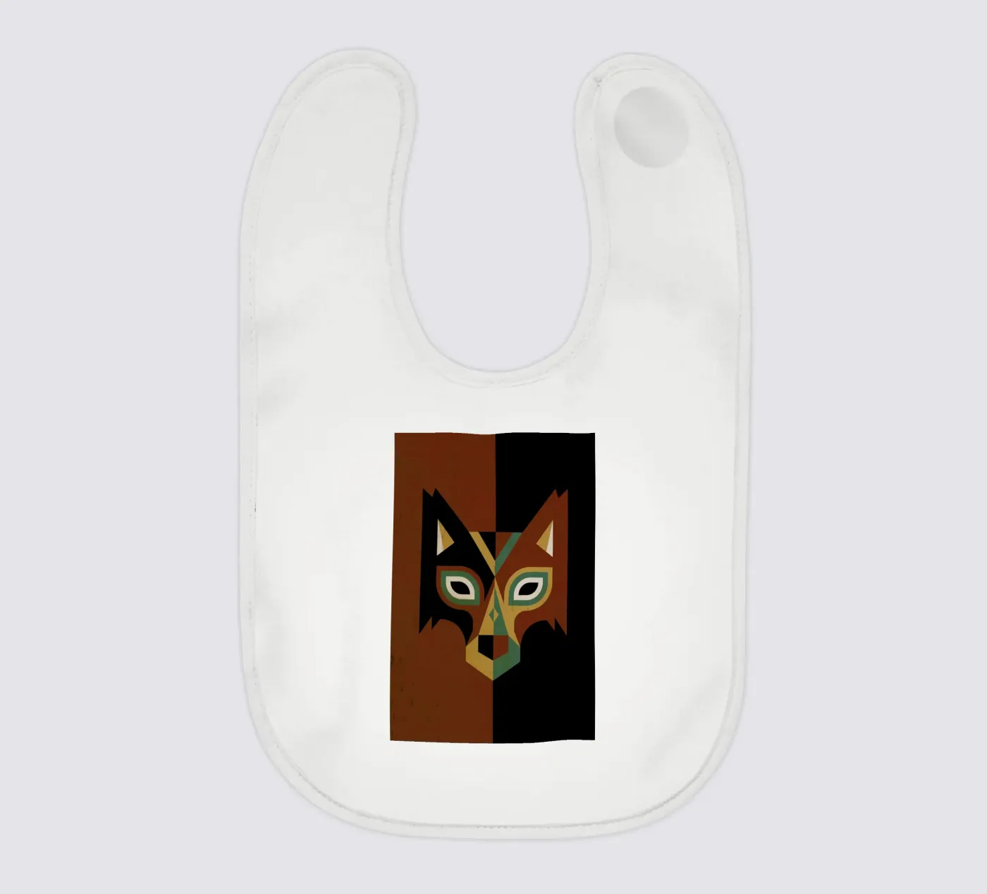 Wolf bavoir de Oscar Odd Diodoro