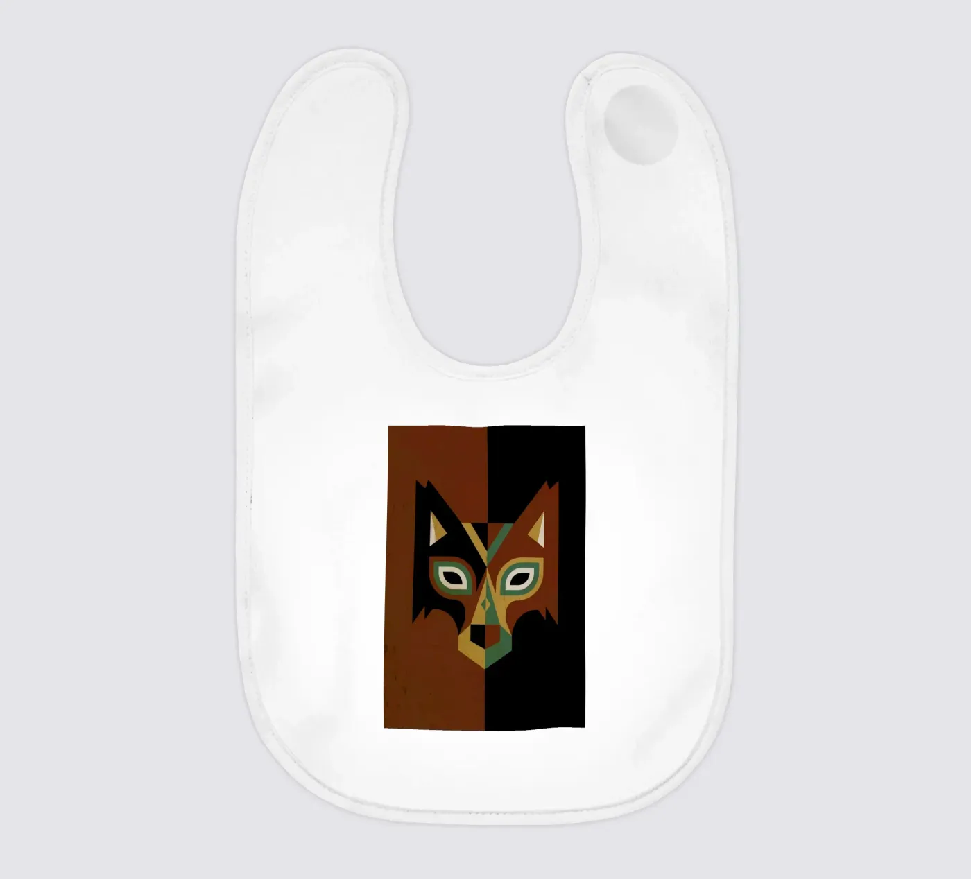 Wolf bavoir de Oscar Odd Diodoro