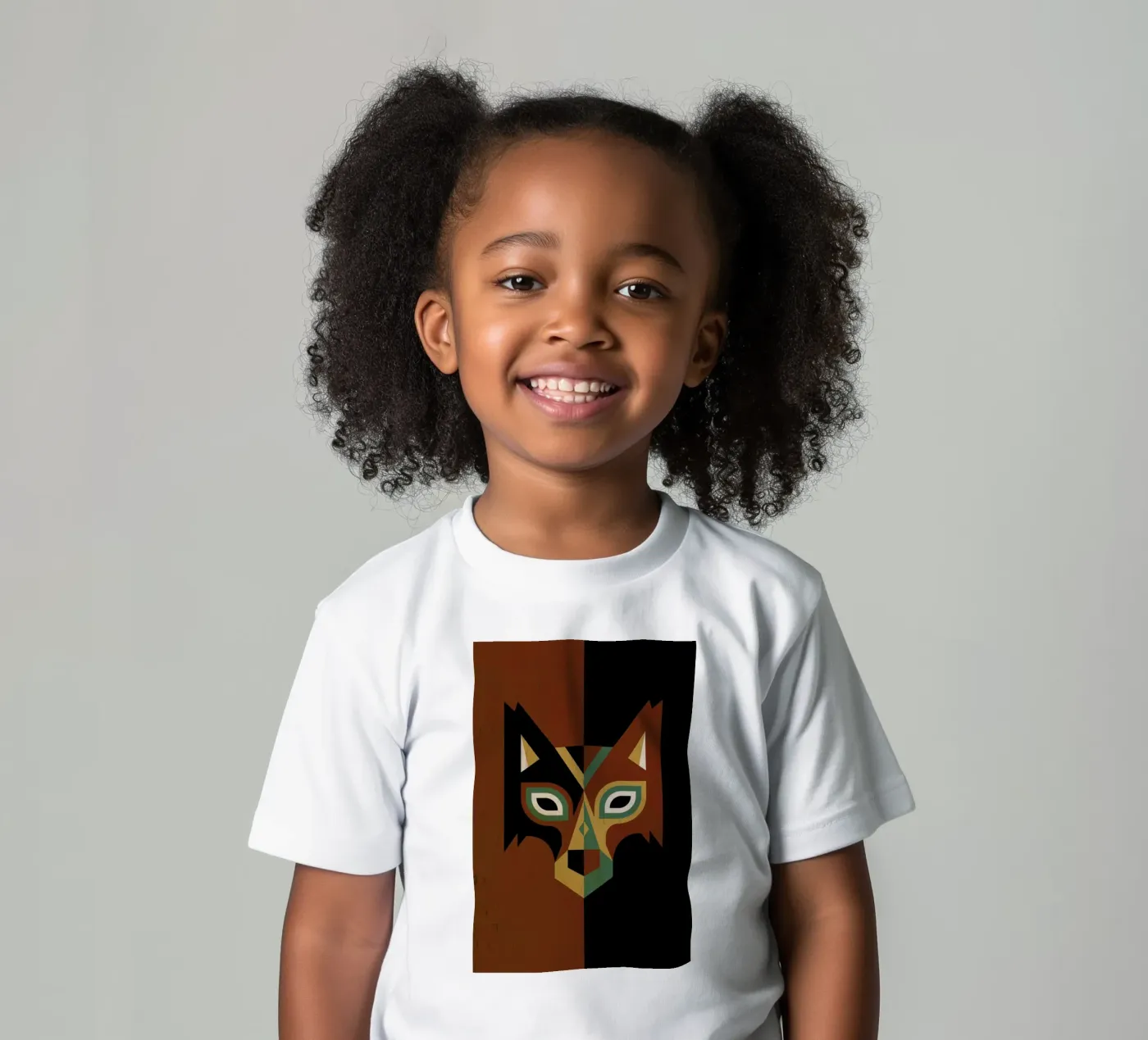 Wolf Kinder T-Shirt von Oscar Odd Diodoro