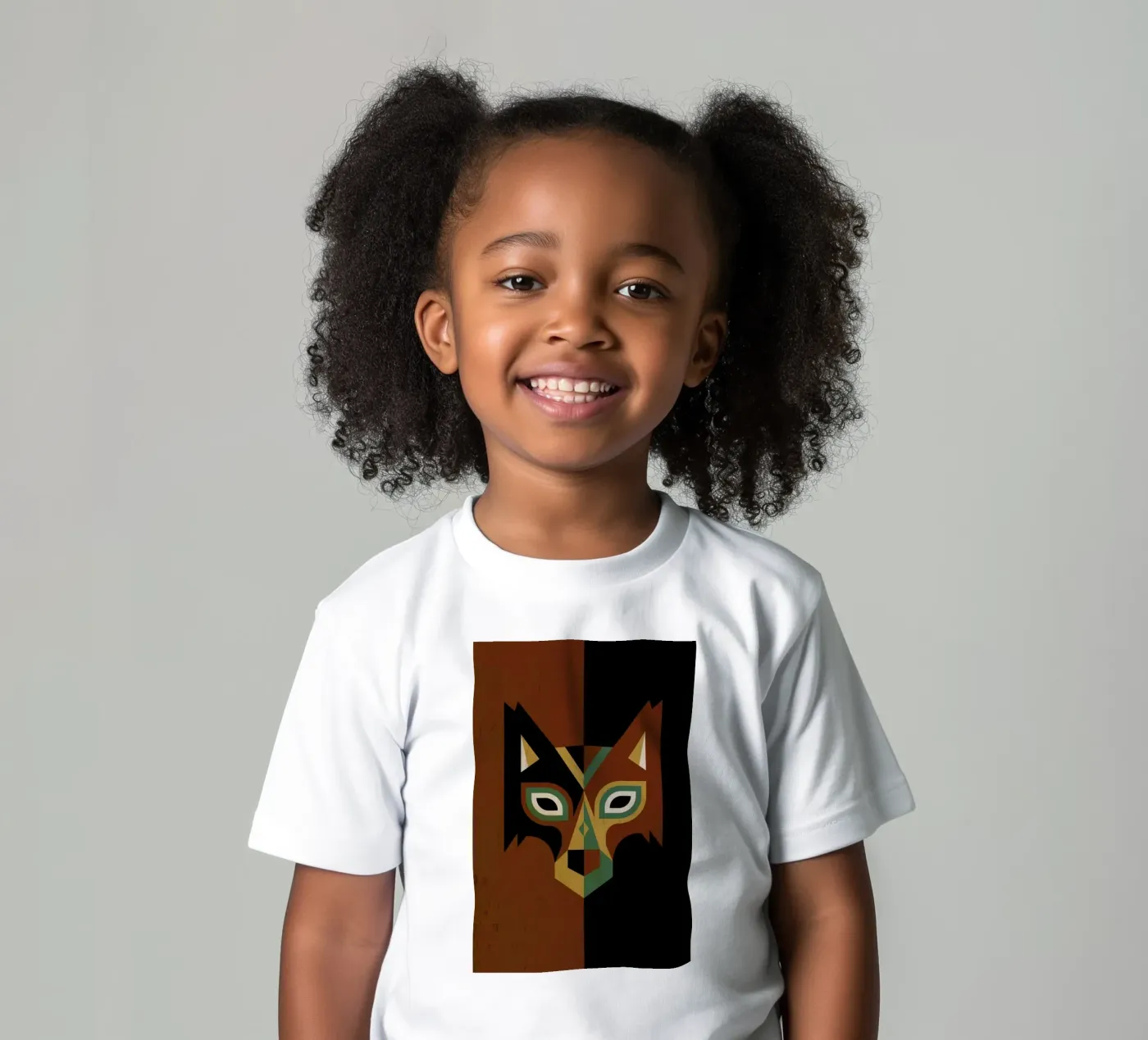 Wolf Kinder T-Shirt von Oscar Odd Diodoro