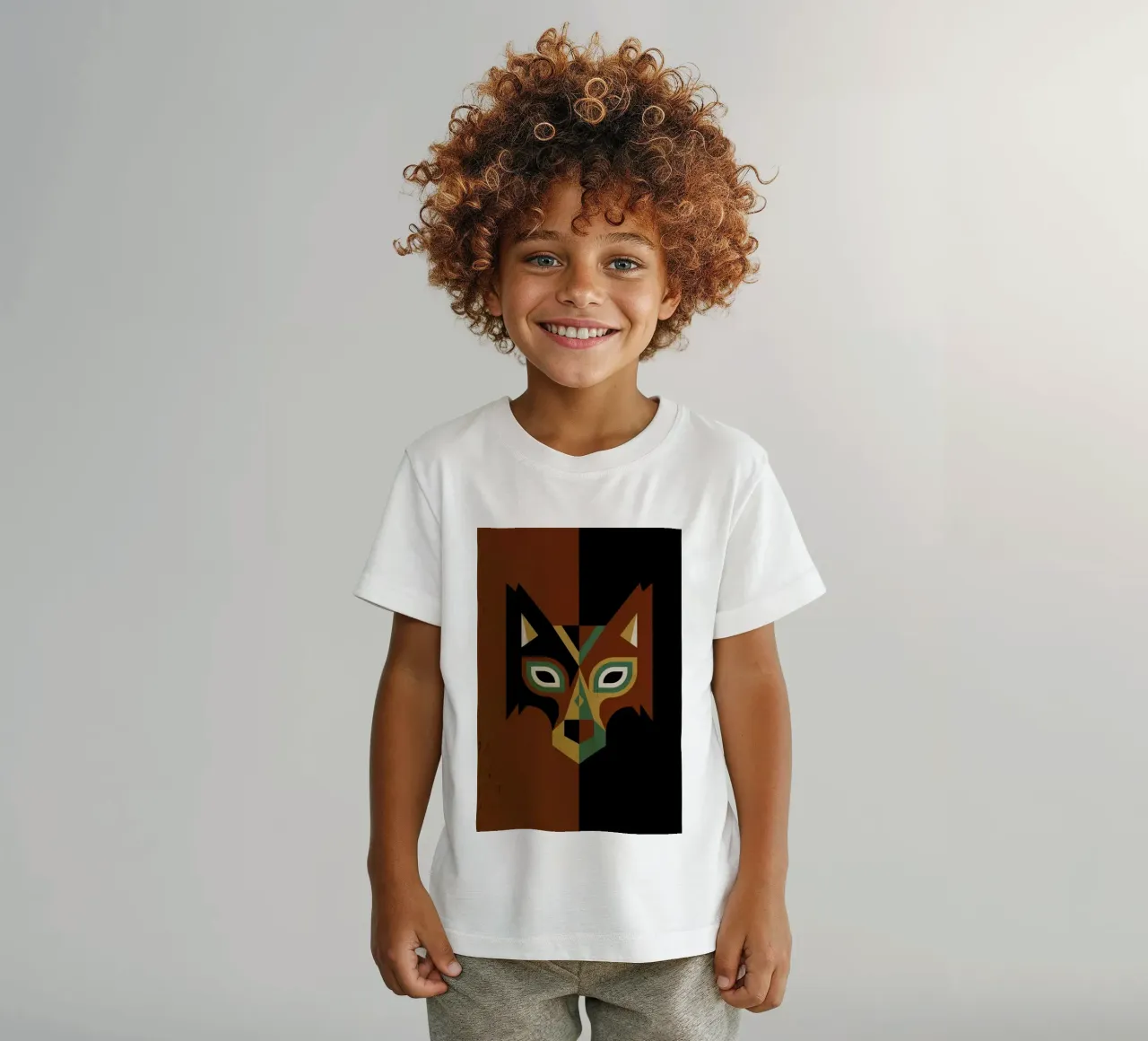 Wolf t-shirt bambini da Oscar Odd Diodoro