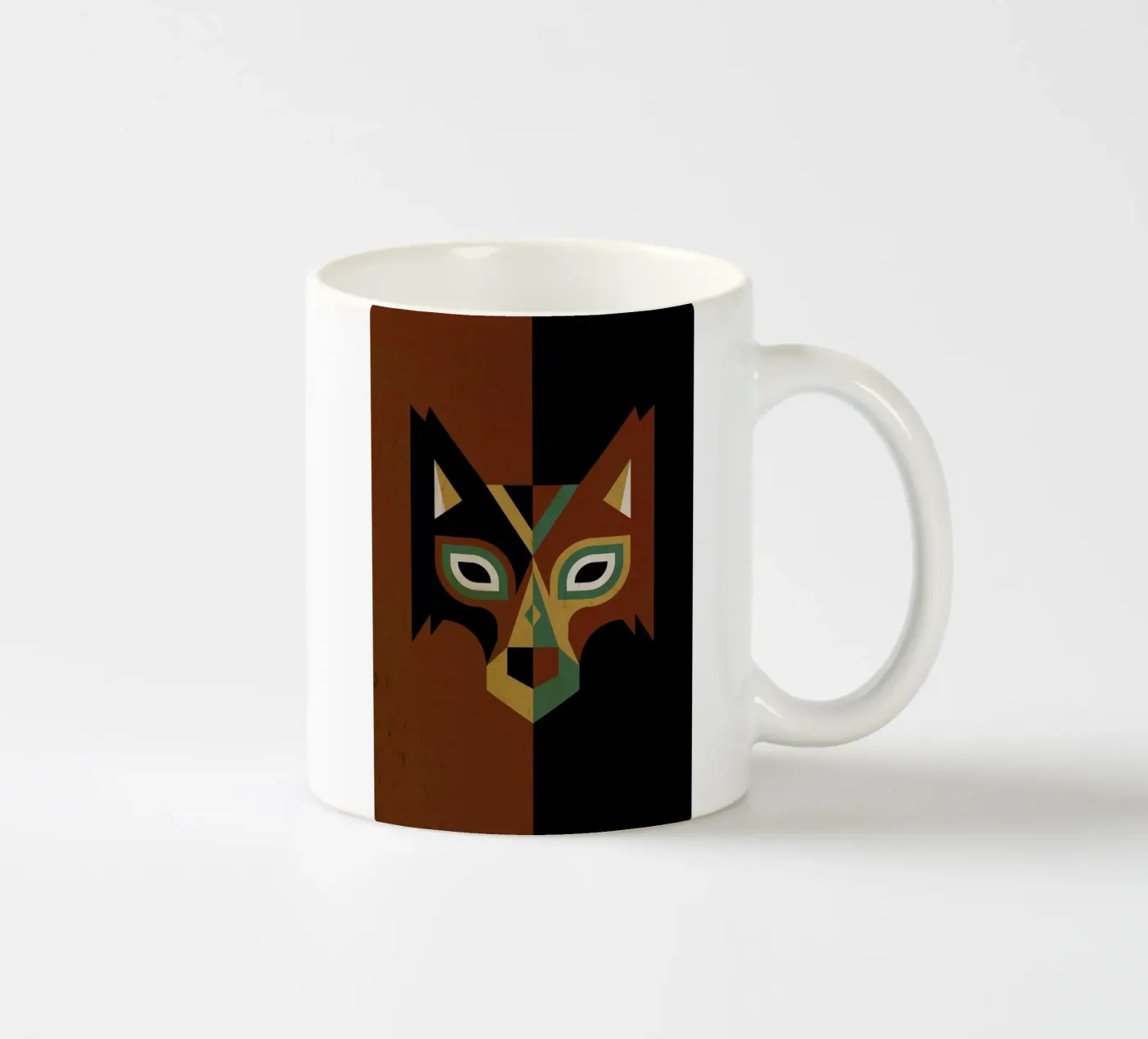 Wolf tazza in ceramica da Oscar Odd Diodoro