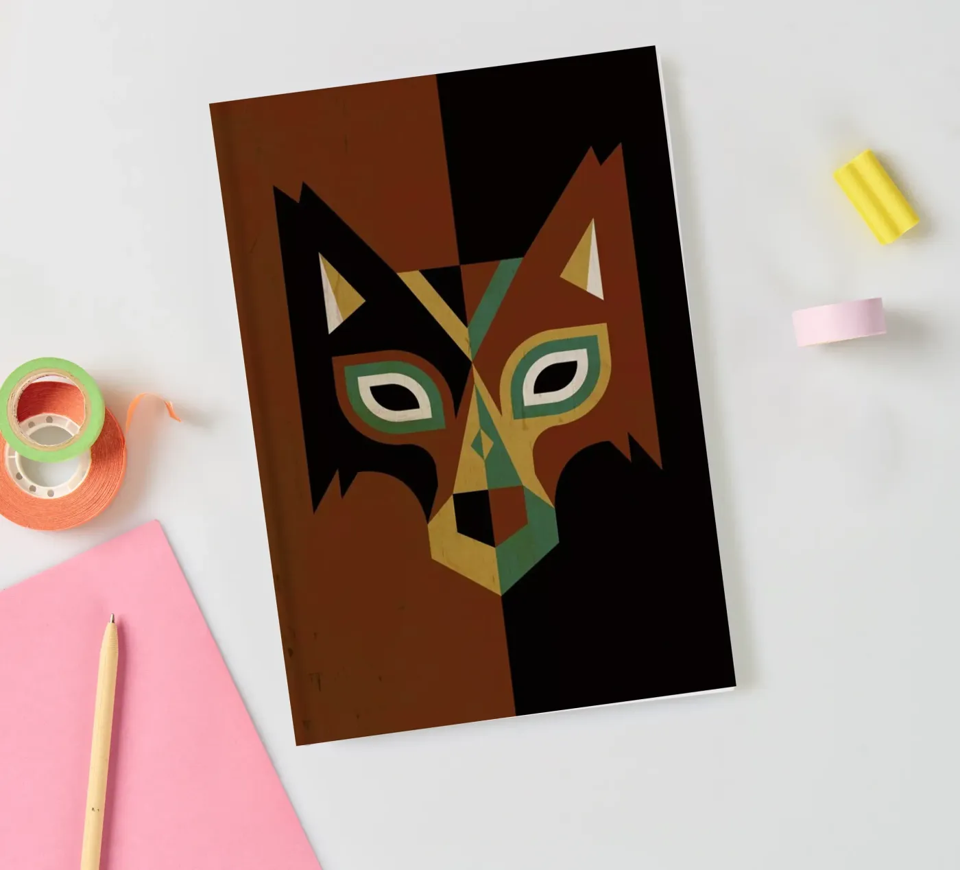 Wolf notebook by Oscar Odd Diodoro