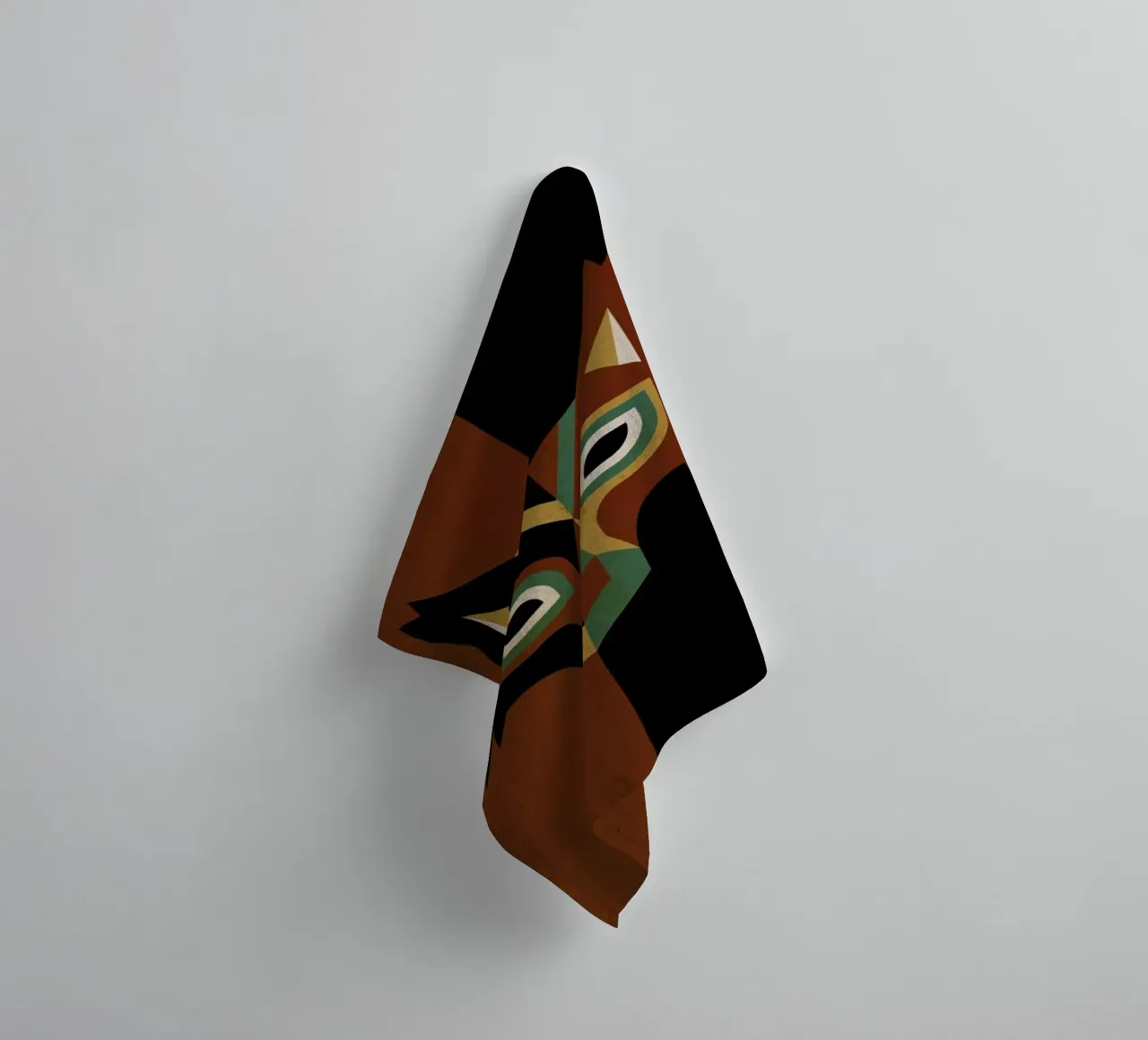 Wolf badhanddoek van Oscar Odd Diodoro