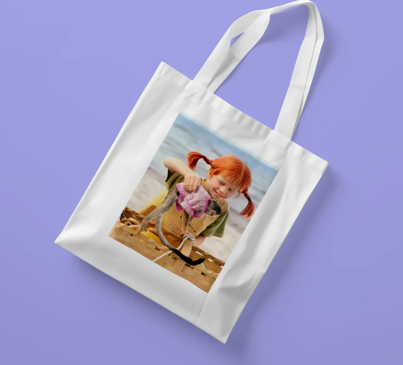 Pippi Langstrumpf Funny Jutebeutel von Earl Beeman