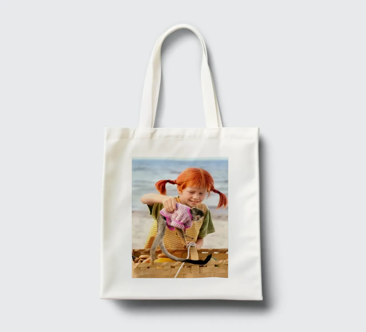 Pippi Langstrumpf Funny Jutebeutel von Earl Beeman