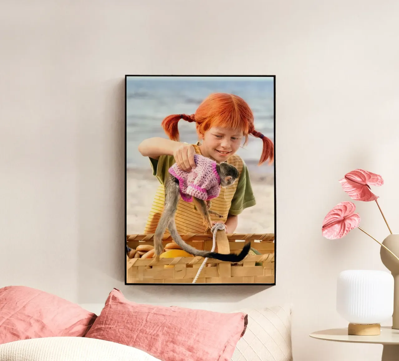 Pippi Calzelunghe divertente plexiglass da Earl Beeman
