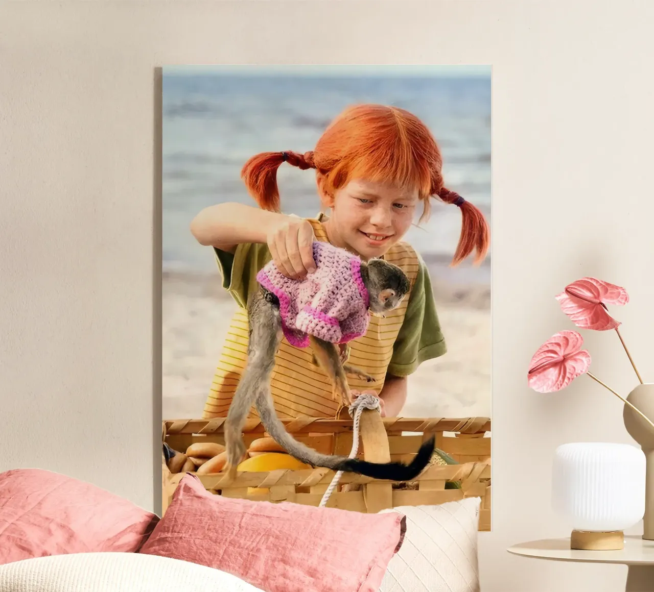 Pippi Calzelunghe divertente plexiglass da Earl Beeman