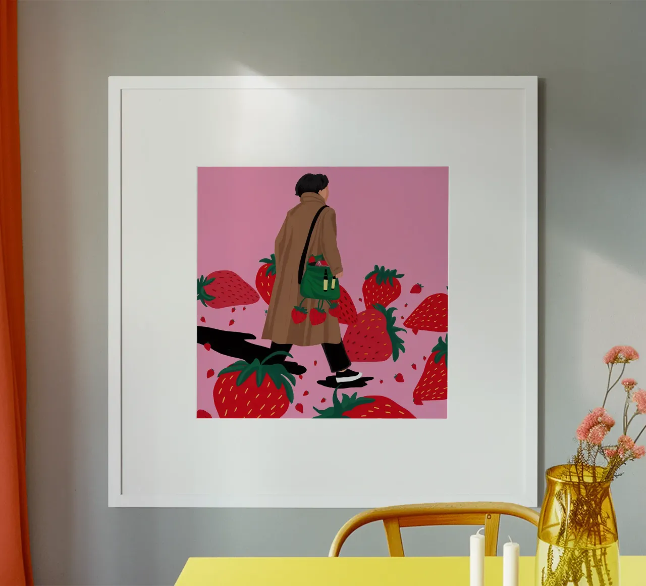 Passo della fragola gigante poster da Hollow Years