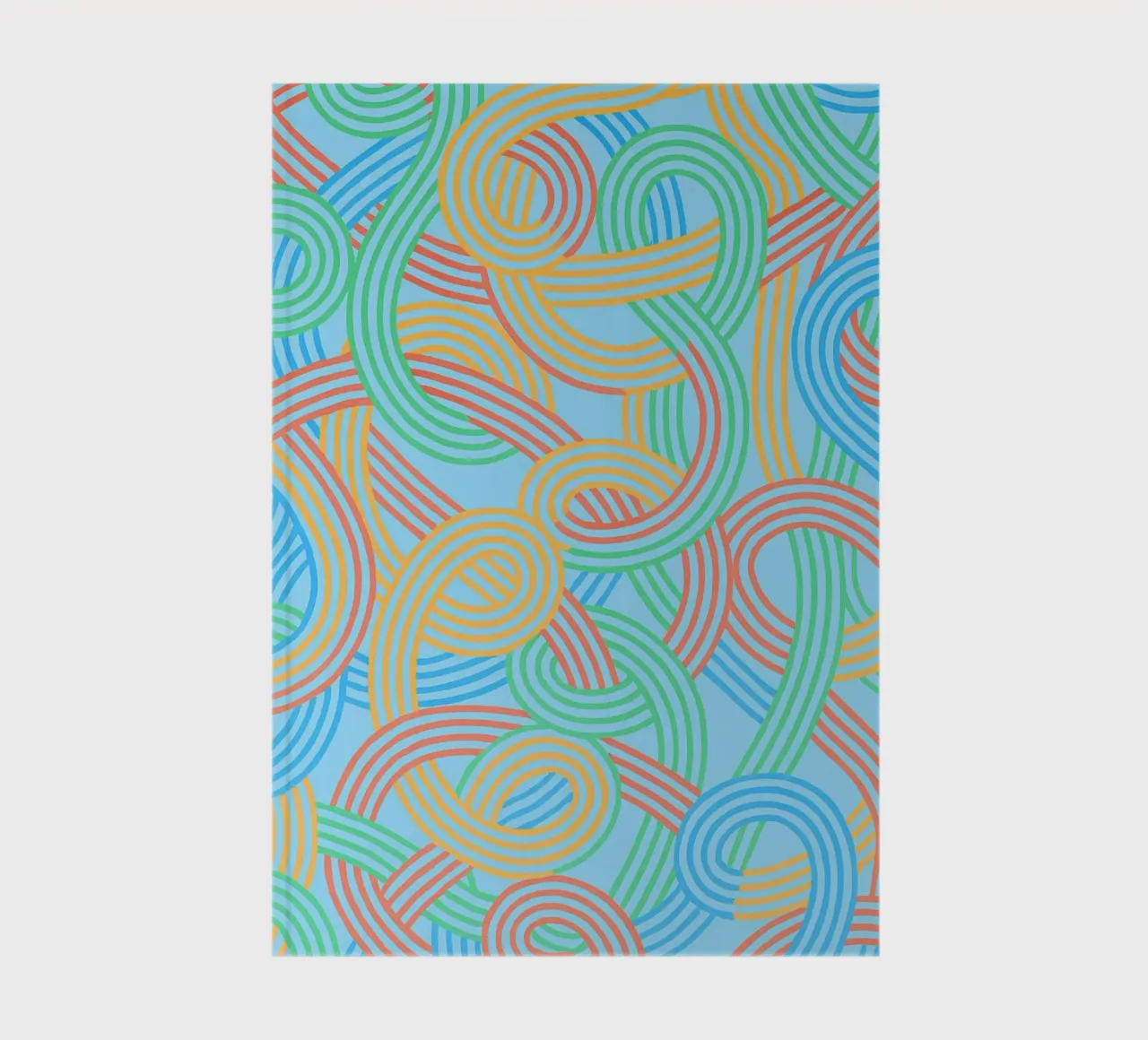 abstract webbing lines vector notebook by oneway