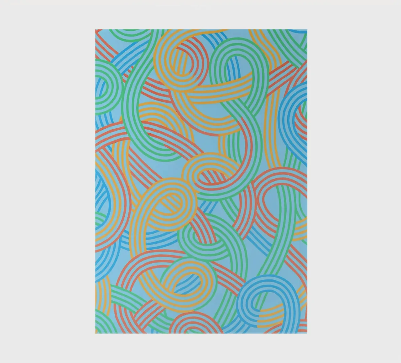 abstract webbing lines vector notebook by oneway