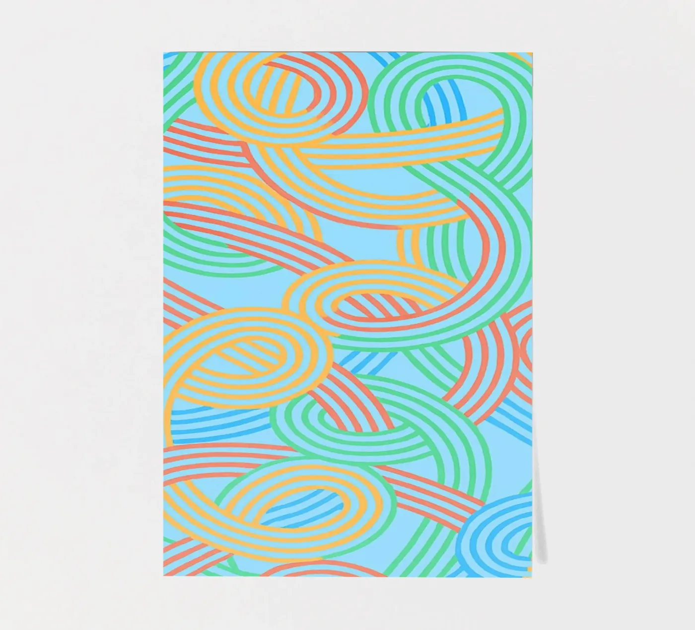 abstract webbing lines vector sticker sheet by oneway