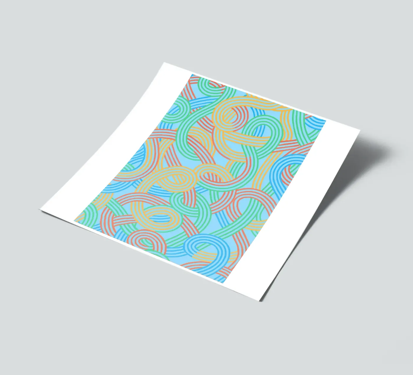 abstract webbing lines vector sticker sheet by oneway