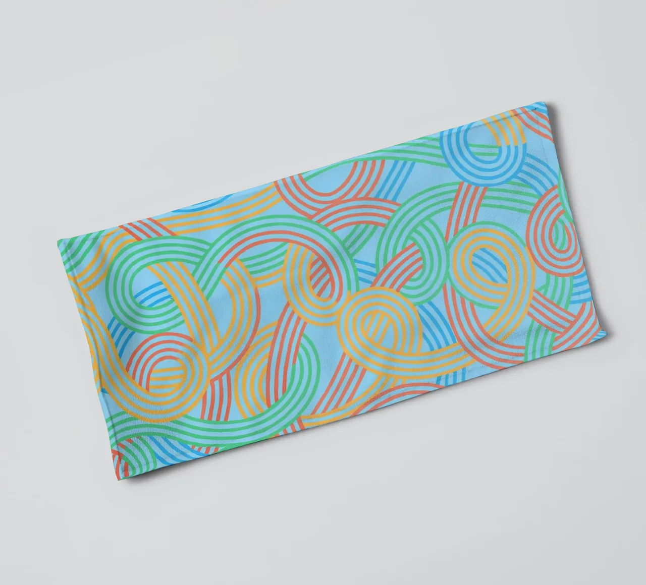 abstract webbing lines vector towel by oneway