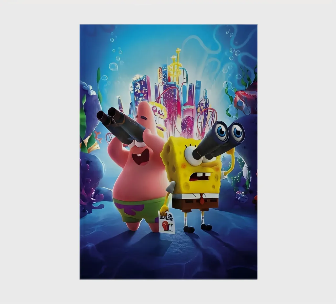 SpongeBob notebook by Low poly art