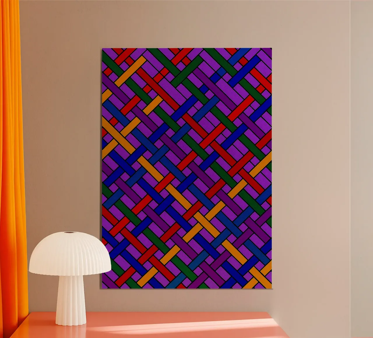 abstract webbing purple lines vector hahnemühle by oneway