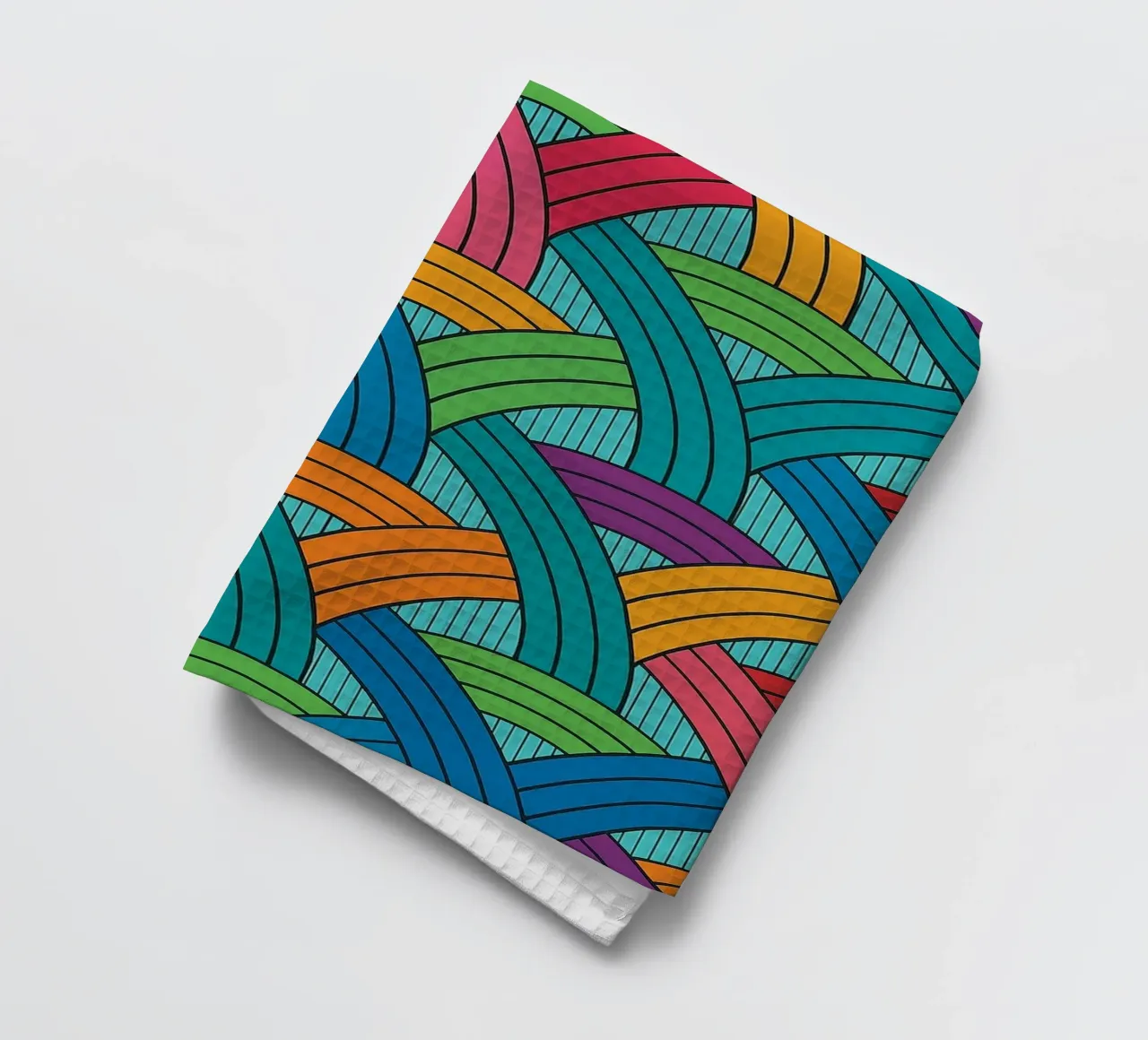 abstract webbing scales lines vector paño de cocina de oneway