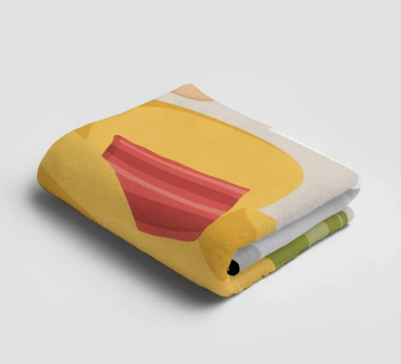 Fauteuil de lecture jaune serviette de bain de Hollow Years