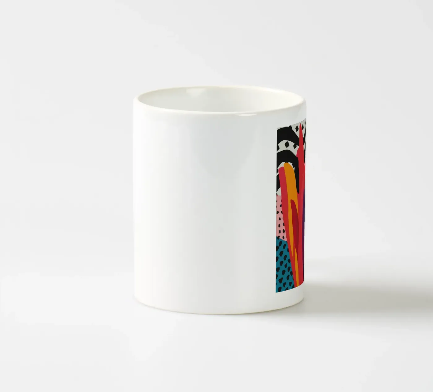 Primal Shape Symphony ceramic mug by Arcane Lines