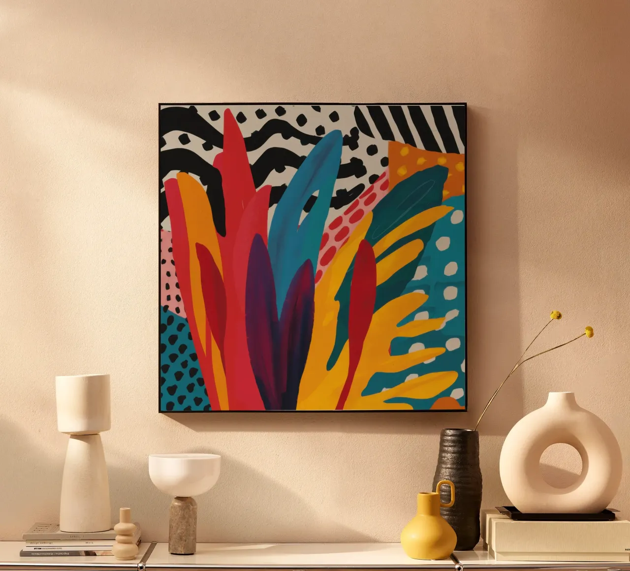 Oervorm Symfonie acryl van Arcane Lines