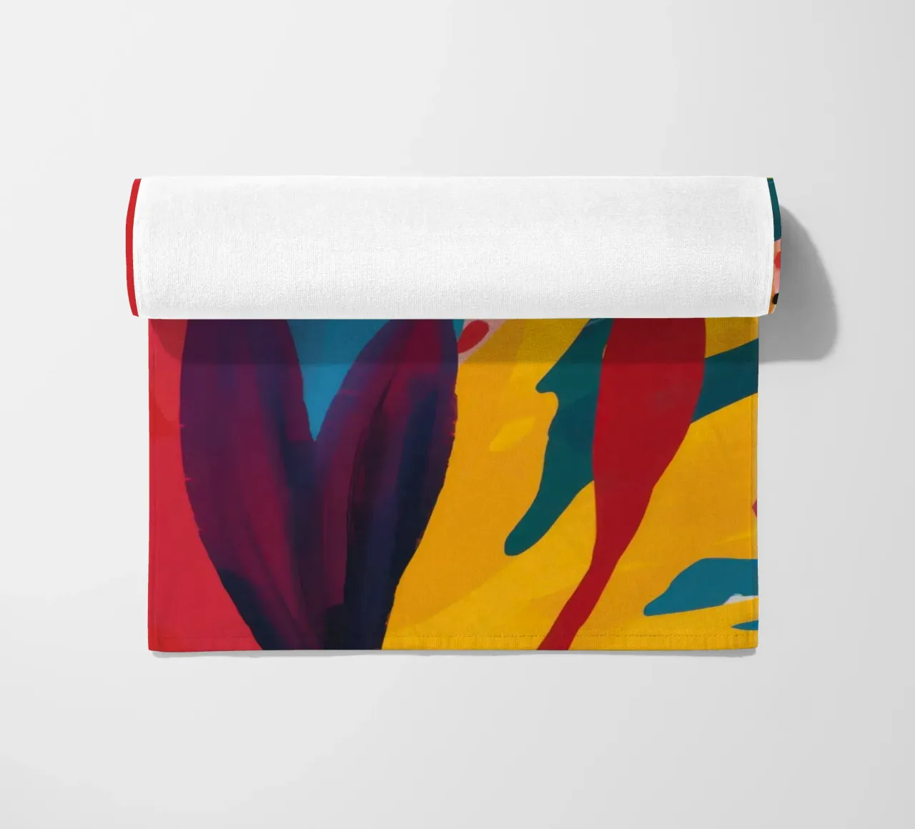 Primal Shape Symphony beach towel by Arcane Lines