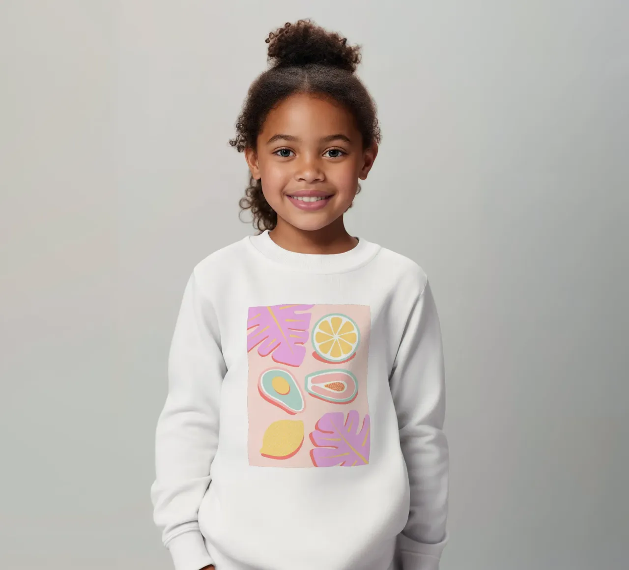 Succo tropicale pop felpa bambino da cafelab